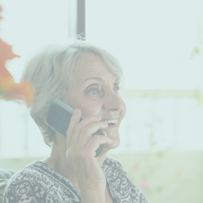 elderly woman calls Advance Homecare Services